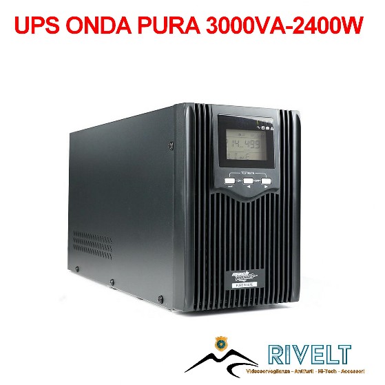 UPS onda pura Una soluzione contro interruzioni di rete e le variazioni di tensione 2400 W sistema integrato AVR (Automatic Voltage Regulation)
